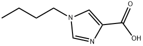 1H-Imidazole-4-carboxylicacid,1-butyl-(9CI) Struktur