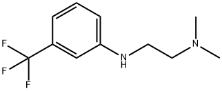 dimethyl(2-{[3-(trifluoromethyl)phenyl]amino}ethyl)amine Struktur