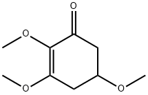 2-Cyclohexen-1-one,2,3,5-trimethoxy-(9CI) Struktur