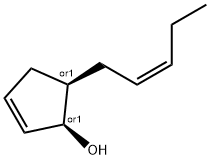 2-Cyclopenten-1-ol, 5-(2Z)-2-pentenyl-, (1R,5R)-rel- (9CI) Struktur