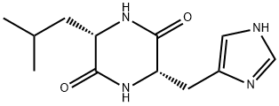 cyclo(histidyl-leucyl) Struktur