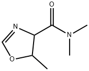 4-Oxazolecarboxamide,4,5-dihydro-N,N,5-trimethyl-(9CI) Struktur