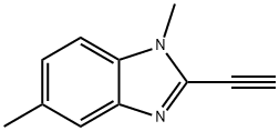 1H-Benzimidazole,2-ethynyl-1,5-dimethyl-(9CI) Struktur