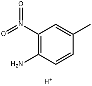 Benzenamine,  4-methyl-2-nitro-,  conjugate  monoacid  (9CI) Struktur