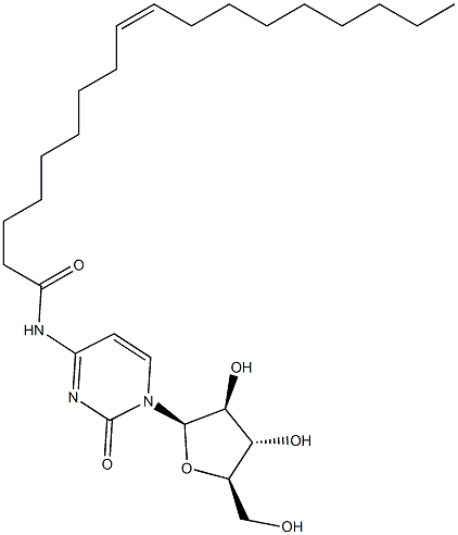 N(4)-oleoyl cytarabine Struktur