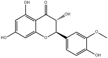 3'-O-Methyltaxifolin Struktur