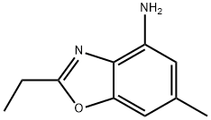 4-Benzoxazolamine,2-ethyl-6-methyl-(9CI) Struktur