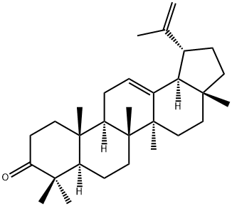 Lupa-12,20(29)-dien-3-one Struktur