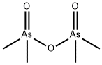 Bis(dimethylarsinic)anhydride Struktur