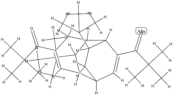 1,1'-[11,12-Bis(1,1-dimethylethyl)tricyclo[5.2.2.12,6]dodeca-3,8-diene-4,8-diyl]bis(2,2-dimethyl-1-propanone) Struktur