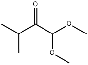 1,1-Dimethoxy-3-methylbutan-2-one Struktur