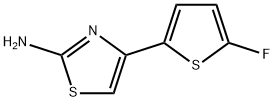 2-Thiazolamine,4-(5-fluoro-2-thienyl)-(9CI) Struktur