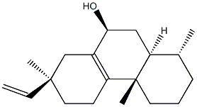 19-Norpimara-8,15-dien-7β-ol Struktur