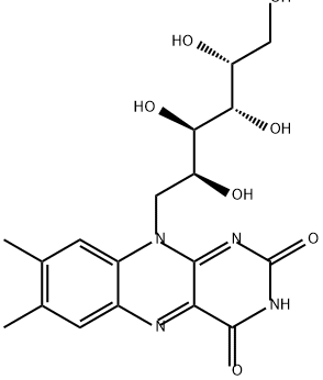 GALACTOFLAVIN Struktur