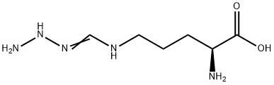 N(G)-aminoarginine Struktur