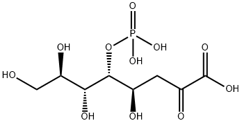 2-keto-3-deoxyoctonate-5-phosphate Struktur