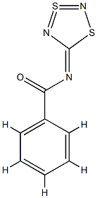 N-(1,3,2,4-Dithiadiazol-3-SIV-5-ylidene)benzamide Struktur