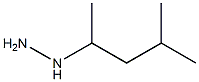 1-(4-methylpentan-2-yl)hydrazine Struktur