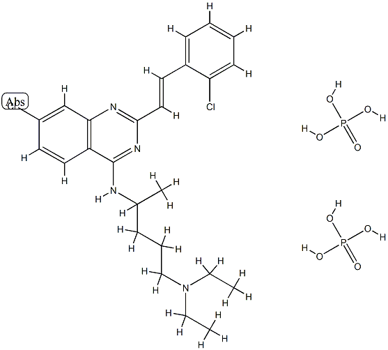 Aminazolin diphosphate Struktur