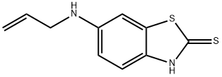 2(3H)-Benzothiazolethione,6-(2-propenylamino)-(9CI) Struktur