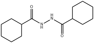 N'-(cyclohexylcarbonyl)cyclohexanecarbohydrazide (non-preferred name) Struktur