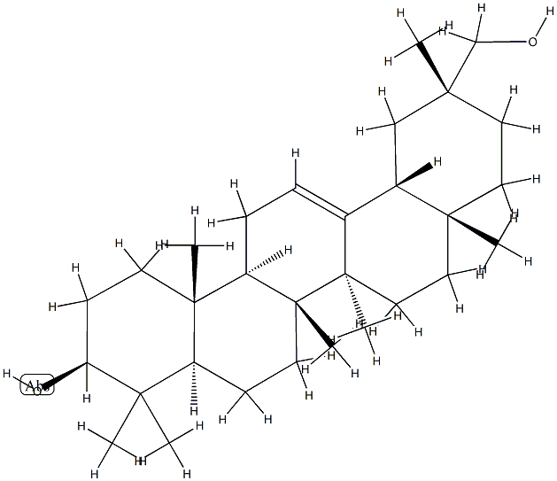 5α-Olean-12-ene-3β,29-diol Struktur