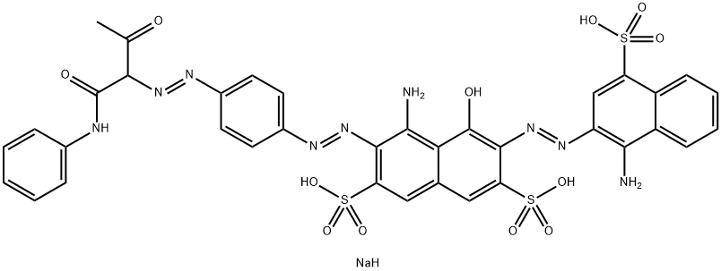 Acid Green 111 Struktur