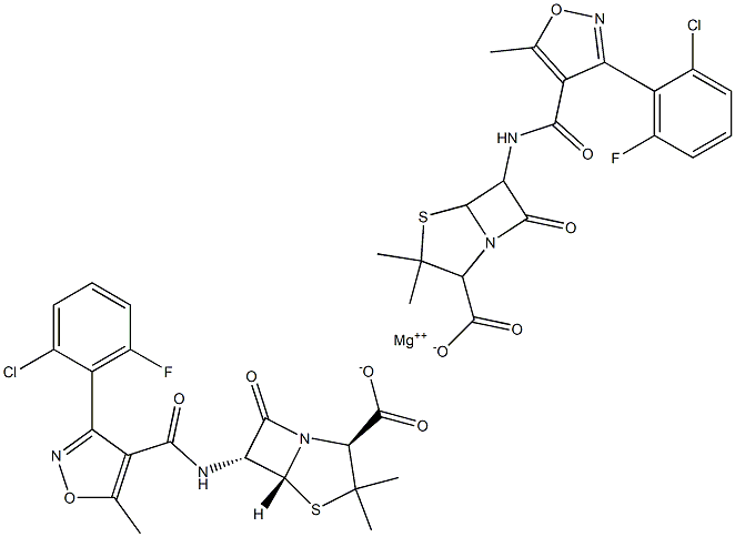 FLUCLOXACILLINMAGNESIUM Struktur