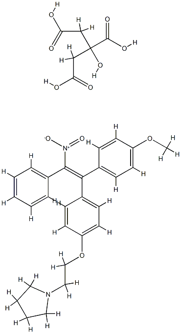 Nitromifene Struktur