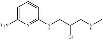 2-Propanol,1-[(6-amino-2-pyridinyl)amino]-3-(methylamino)-(9CI) Struktur