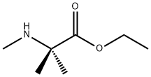 ethyl 2-methyl-2-(methylamino)propanoate Struktur