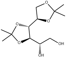 3,4:5,6-Di-O-isopropylidene-D-glucitol Struktur