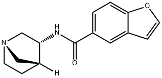 5-Benzofurancarboxamide,N-(1S,3R,4R)-1-azabicyclo[2.2.1]hept-3-yl-(9CI) Struktur