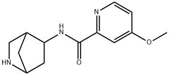 2-Pyridinecarboxamide,N-2-azabicyclo[2.2.1]hept-5-yl-4-methoxy-(9CI) Struktur