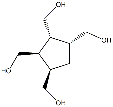 1,2,3,4-Cyclopentanetetramethanol,(1-alpha-,2-alpha-,3-bta-,4-bta-)-(9CI) Struktur