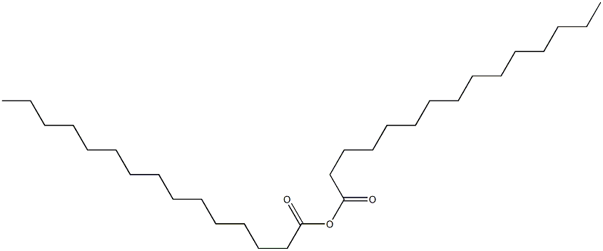 Bis(pentadecanoic)anhydride Struktur