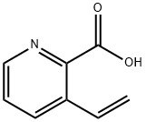 2-Pyridinecarboxylicacid,3-ethenyl-(9CI) Struktur