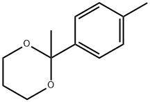 1,3-Dioxane,2-methyl-2-(4-methylphenyl)-(9CI) Struktur