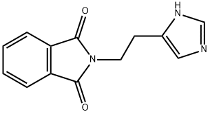 1H-?Isoindole-?1,?3(2H)?-?dione, 2-?[2-?(1H-?imidazol-?5-?yl)?ethyl]?- Struktur