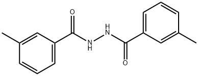 3-methyl-N'-(3-methylbenzoyl)benzohydrazide (non-preferred name) Struktur