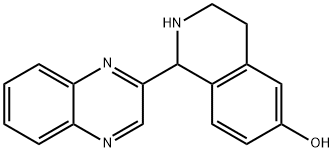 6-Isoquinolinol,1,2,3,4-tetrahydro-1-(2-quinoxalinyl)-(9CI) Struktur