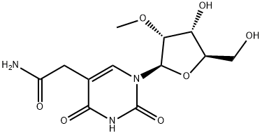 O(2)'-methyl-5-carbamoylmethyluridine Struktur