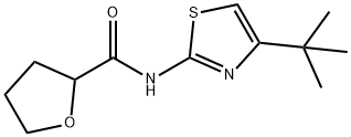 2-Furancarboxamide,N-[4-(1,1-dimethylethyl)-2-thiazolyl]tetrahydro-(9CI) Struktur