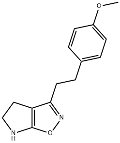 4H-Pyrrolo[3,2-d]isoxazole,5,6-dihydro-3-[2-(4-methoxyphenyl)ethyl]-(9CI) Struktur