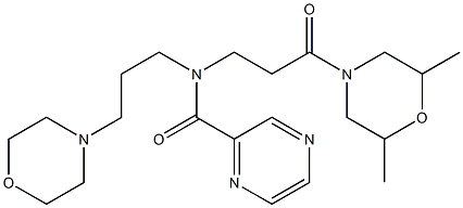 7-Oxo-5α-cholestane-3β-ol acetate Struktur