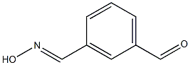 1,3-Benzenedicarboxaldehyde, monooxime, [C(E)]- (9CI) Struktur