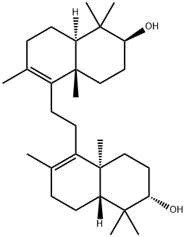 8,14-Secogammacera-8,13-diene-3β,21α-diol Struktur