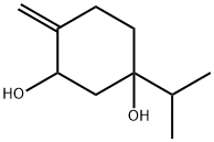 1,3-Cyclohexanediol,4-methylene-1-(1-methylethyl)-(9CI) Struktur