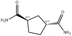 1,3-Cyclopentanedicarboxamide,(1R,3R)-rel-(9CI) Struktur