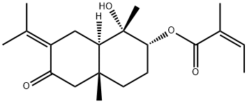 3-O-Angeloylcuauhtemone Struktur